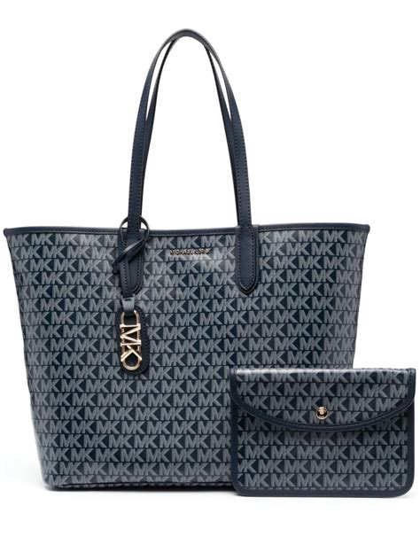 michael kors blue with sparkle bag